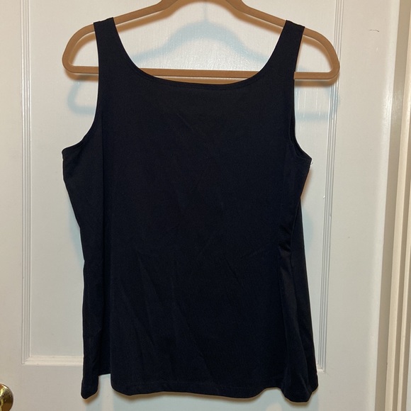Large Black Susan Graver Essentials Sleeveless Shirt / Tank Top - Picture 8 of 12